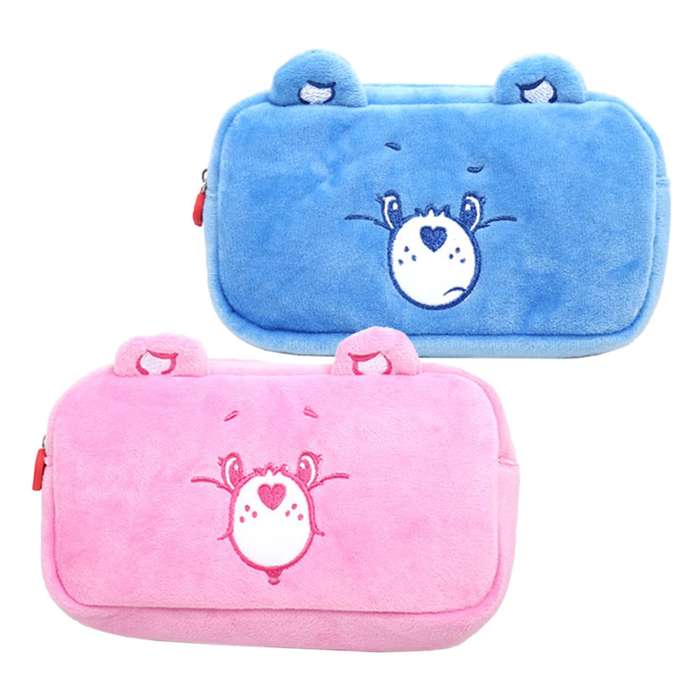Care Bears 彩虹熊 長方形 筆袋 化妝包 旅行包 收納包