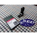 SED鴿子窩:工業平車專用《德製彈性車針 + 黑色彈性布料壓腳組》