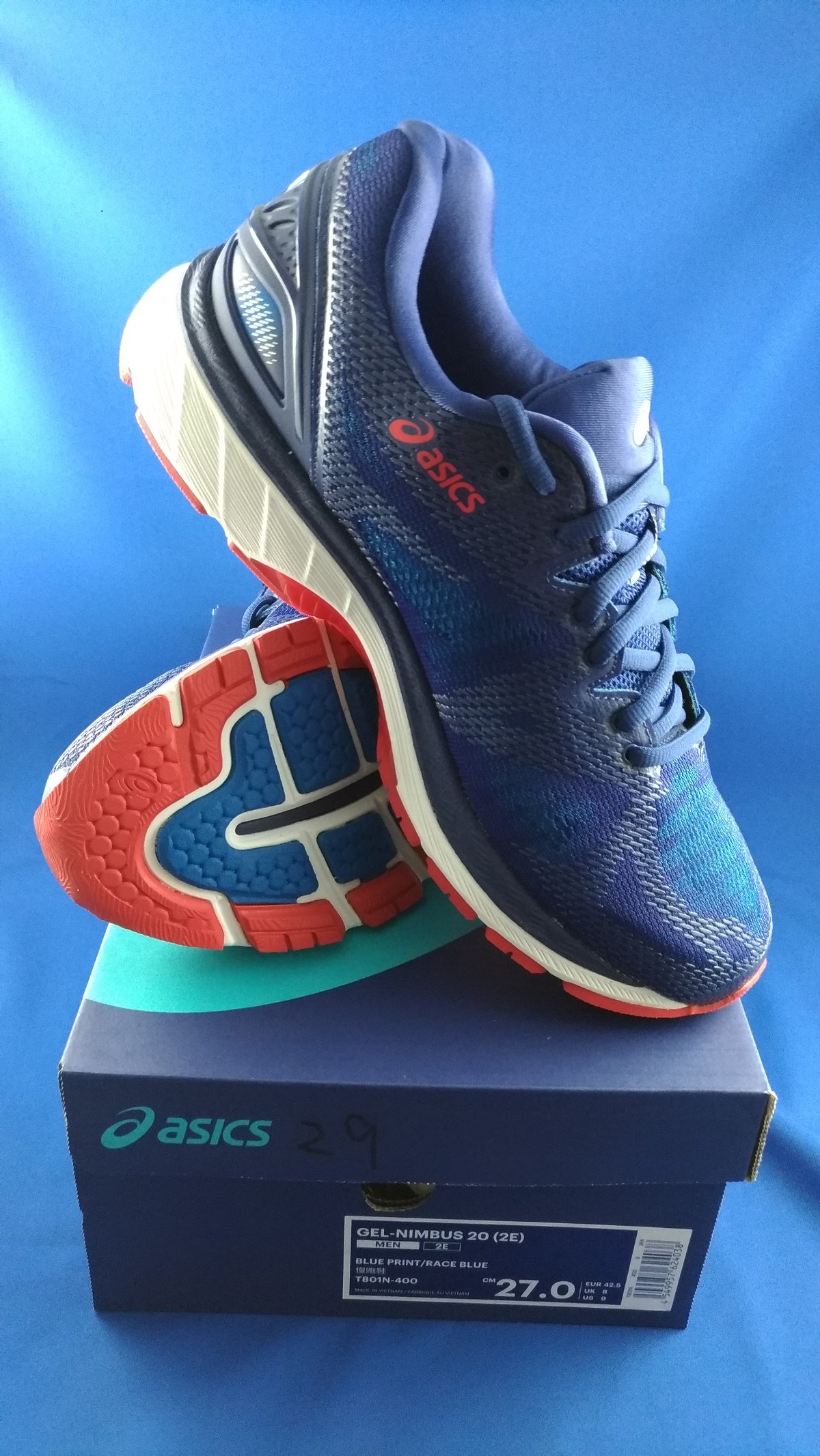 asics nimbus 20 2e