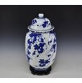 「宇煌百貨」青花瓷陶瓷花瓶擺飾 茶葉罐散茶罐米缸 家居客廳茶館裝飾品