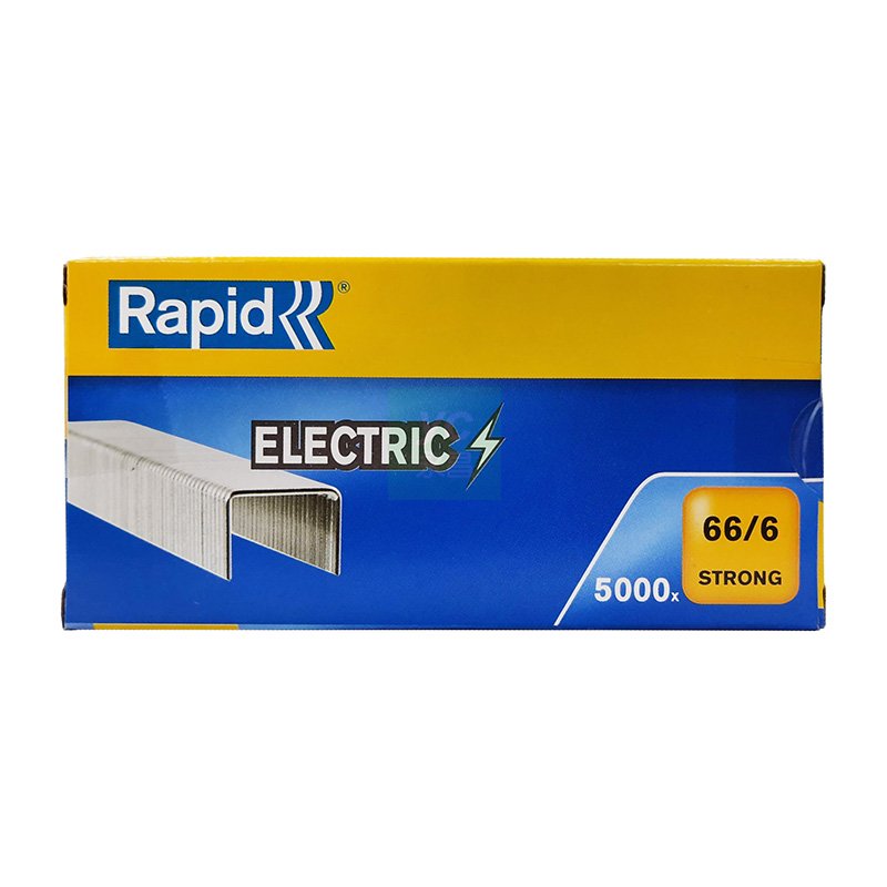 RAPID 瑞典 66/6 電動訂書針 釘書針 5000支入 /盒 21001-1601