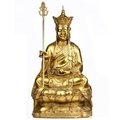 「宇煌百貨」純銅地藏菩薩佛像擺件 佛教宗教用品工藝品