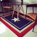 歐美英倫復古地中海風格客廳地毯美國隊長簡約現代臥室床邊毯(7761元)
