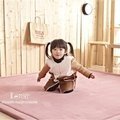 加厚防滑珊瑚絨地毯榻榻米地墊日式客廳臥室地毯兒童爬行地毯(1054元)