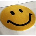 卡通表情笑臉家居地毯keepsmile保持微笑裝飾地毯圓毯客廳臥室(826元)