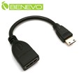 BENEVO Mini HDMI(公) 轉 HDMI (母) 轉接短線