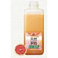 台灣芙芮西Fresh100%鮮榨葡萄柚原汁1800ml瓶裝，經農藥檢驗，低溫急速冷凍，非濃縮還原，未經熱處理，不加糖、水 IDUNN 果汁