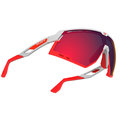 『凹凸眼鏡』義大利 Rudy Project DEFENDER系列WHITE G/RED F.-MLS RED紅色多層膜鏡片運動鏡~六期零利率