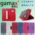 完Gamax 三星 Tab2 7.0 WIFI P3110 完美磨砂隱藏磁扣皮套 黑白紅藍桃紫