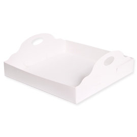 《荷包袋》8吋乳酪蛋糕盒-提把型內襯-白【10入】_3-990504-1