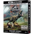 (全新未拆封)侏羅紀世界:殞落國度 Jurassic World: Fallen Kingdom 4KUHD+3D+藍光BD 四碟限量鐵盒版(2018/9/27上市)