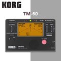 【非凡樂器】 korg 【 tm 60 】調音節拍器 功能齊全 黑 公司貨保固