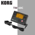 【非凡樂器】KORG【TM-60C】調音節拍器+調音夾線/功能齊全/黑/公司貨保固