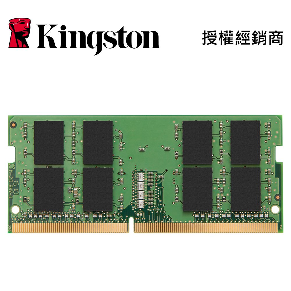 金士頓 DDR4 2666 16GB 雙面顆粒 D8 NB 筆電型記憶體 16G KVR26S19D8/16 Kingston