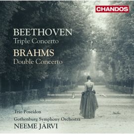 CHAN10564 尼米.賈維/貝多芬:三重協奏曲/布拉姆斯:複協奏曲 Beethoven/Brahms:Concertos for Violin,Cello,Orchestra (Chandos)