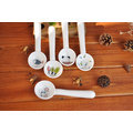 ZAKKA☆精品 日式彩繪可愛動植物陶瓷湯匙 湯匙 兒童匙 湯勺 餵食匙 3001053
