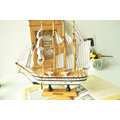 zakka 精品 Vintage 復古懷舊 海洋水手 手工木製 帆船 木船 航行船模型擺飾 店舖裝飾 Sailboat
