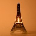 zakka酷雜貨 法國巴黎鐵塔造型玻璃燭台 時尚創意質感擺飾 歐式鄉村風浪漫艾菲爾鐵塔燭臺裝飾 民宿咖啡廳布置 節日禮物
