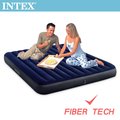 【INTEX】經典雙人特大(新款FIBER TECH)充氣床墊-寬183cm 15010061(64755)