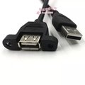 紅舖子USB2.0公對母延長線1米固定機箱上 帶耳朵USB線 1m 另有0.3/0.5/1/1.5/3/5米