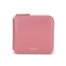 代購 韓國Fennec皮夾 ZIPPER WALLET - ROSE PINK