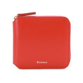 韓國Fennec皮夾 ZIPPER WALLET - RED(缺貨）