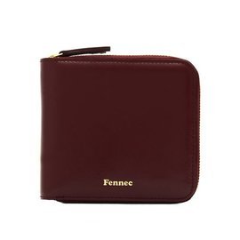 代購 韓國Fennec皮夾 DOUBLE WALLET - WINE