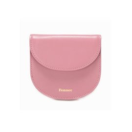 韓國Fennec皮夾 HALFMOON WALLET - ROSE PINK