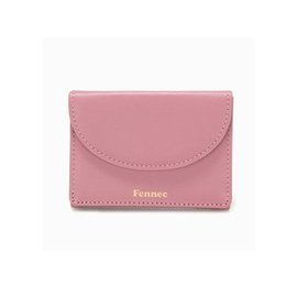 韓國Fennec皮夾 HALFMOON MINI WALLET - ROSE PINK