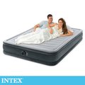 【INTEX】豪華型橫條內建電動幫浦充氣床-雙人加大-寬152cm 15020170(67769ED)