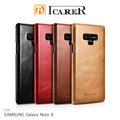 ＊PHONE寶＊ICARER SAMSUNG Galaxy Note 9 復古風磁吸側掀真皮皮套 保護套