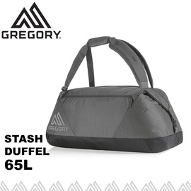 【GREGORY 美國 STASH DUFFEL 65 旅行裝備袋《陰影黑》65L】65900/健行包/登山背包/旅遊/出國