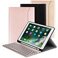 Powerway For iPad Air3/Pro 10.5吋專用尊榮型三代筆槽分離式鋁合金超薄藍牙鍵盤皮套組