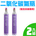 金德恩 台灣製造 兩瓶組 氣泡水機專用 食品級二氧化碳氣瓶 425g/瓶