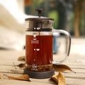 #設計師款 雙道過濾法壓壺 雙層濾網 咖啡壺 沖茶器(350ML)