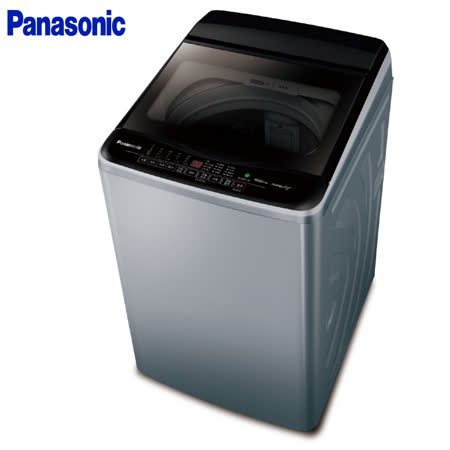 【Panasonic 國際】雙科技變頻系列-15kg直立式(溫水)-NA-V150NMS-S(9月上市)
