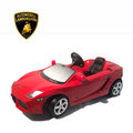 LAMBORGHINI藍寶堅尼 紅色 兒童電動車12V(原車縮小比例) 電動車|兒童電動車推薦|兒童車【免運費】