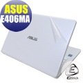 【Ezstick】ASUS E406 E406MA 二代透氣機身保護貼(含上蓋貼、鍵盤週圍貼、底部貼)DIY 包膜