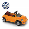 Volkswagen福斯 金龜造型(橘色) 腳踏式兒童汽車(原車縮小比例) 跑車型|兒童汽車|腳踏車|兒童車【免運費】