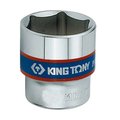 KING TONY六角短套筒3/8”×11mm