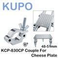河馬屋 KUPO KCP-830CP 48-51mm 圓管夾帶3/8-16螺牙 For Cheese Plate 起司板 洞板