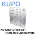 河馬屋 KUPO KS-1212 12x12x3/8 吋 Cheese Plate 起司板 洞板 需要其它尺寸可來電訂製