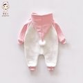 【KEO】韓版秋季新款嬰兒拉鏈連體衣3白云爬服寶寶服裝小孩長袖衛衣5個月