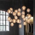 【KEO】個性服裝店玻璃水晶球魚線吊燈具現代簡約客廳創意咖啡廳吧