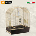 缺 接單引進《寵物鳥世界》義大利Ferplast 飛寶 格里塔-古銅色 進口鳥籠 豪華型鸚鵡寵物鳥籠 DA0355