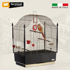 缺/接單引進《寵物鳥世界》義大利 Ferplast 飛寶 歐式古堡（古銅籠）進口鳥籠 豪華型鸚鵡寵物鳥籠 DA0353