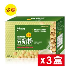 【東勝】香濃營養豆奶粉(少糖) (10包/盒) 3盒裝 豆漿粉 非基改黃豆