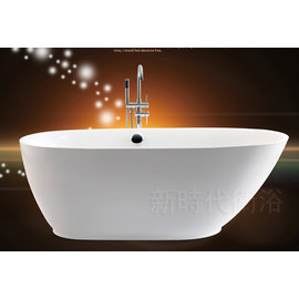 [新時代衛浴] 170cm獨立浴缸，薄邊內外缸一體成型無縫，大斜邊舒適款另有150/160cm-XYK130