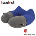 Travelmall-手動旅行充氣枕(藍)
