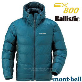 【MONT-BELL 日本】男 加厚 800FP Alpine 輕量 頂級防風羽絨外套(附袋)/禦寒雪衣/質輕舒適透氣.登山賞雪/1101407 DM/D 汽油藍